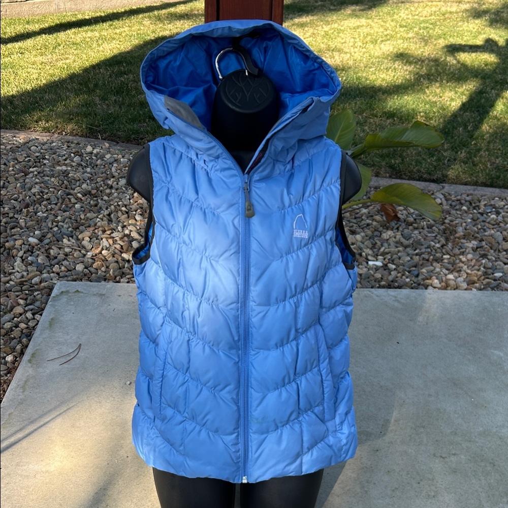 Sierra Designs Blue Puffer Vest for Women